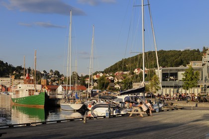 Norvège, Rogaland, port de Sandnes