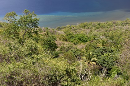 France, Ile de Mayotte, Grande-Terre, M'Tsamoudou, pointe de Saziley