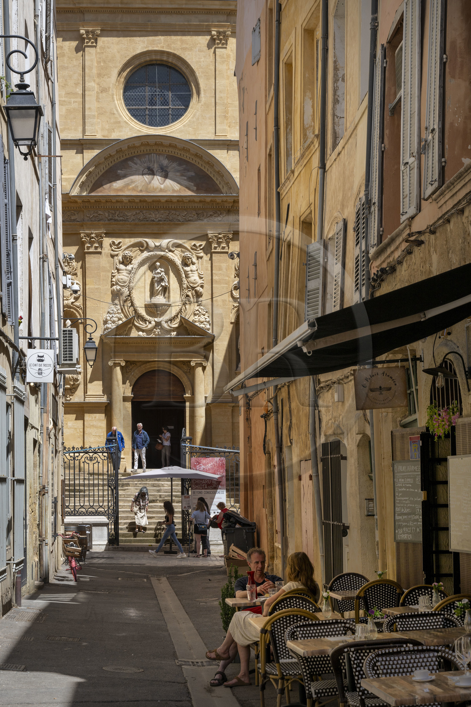 France, Bouches-du-Rhône (13), Aix en Provence, Chapelle de la Visitation
