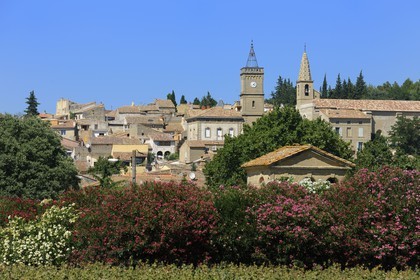 France, Gard (30), région du Pays d'Uzège, Saint-Quentin-la-Poterie