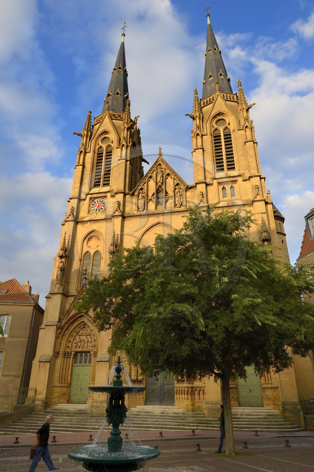 France, Moselle (57), Metz, église Sainte-Ségolène située sur la colline Sainte-Croix
