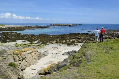 France, Finistère (29), La Foret Fouesnant, archipel des Glénan, Ile aux Moutons