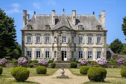 France, Ille-et-Vilaine (35), Côte d'Emeraude, Saint-Malo, malouinière de la Chipaudière construit l'armateur et corsaire François-Auguste Magon de la Lande au début du XVIIIème siècle