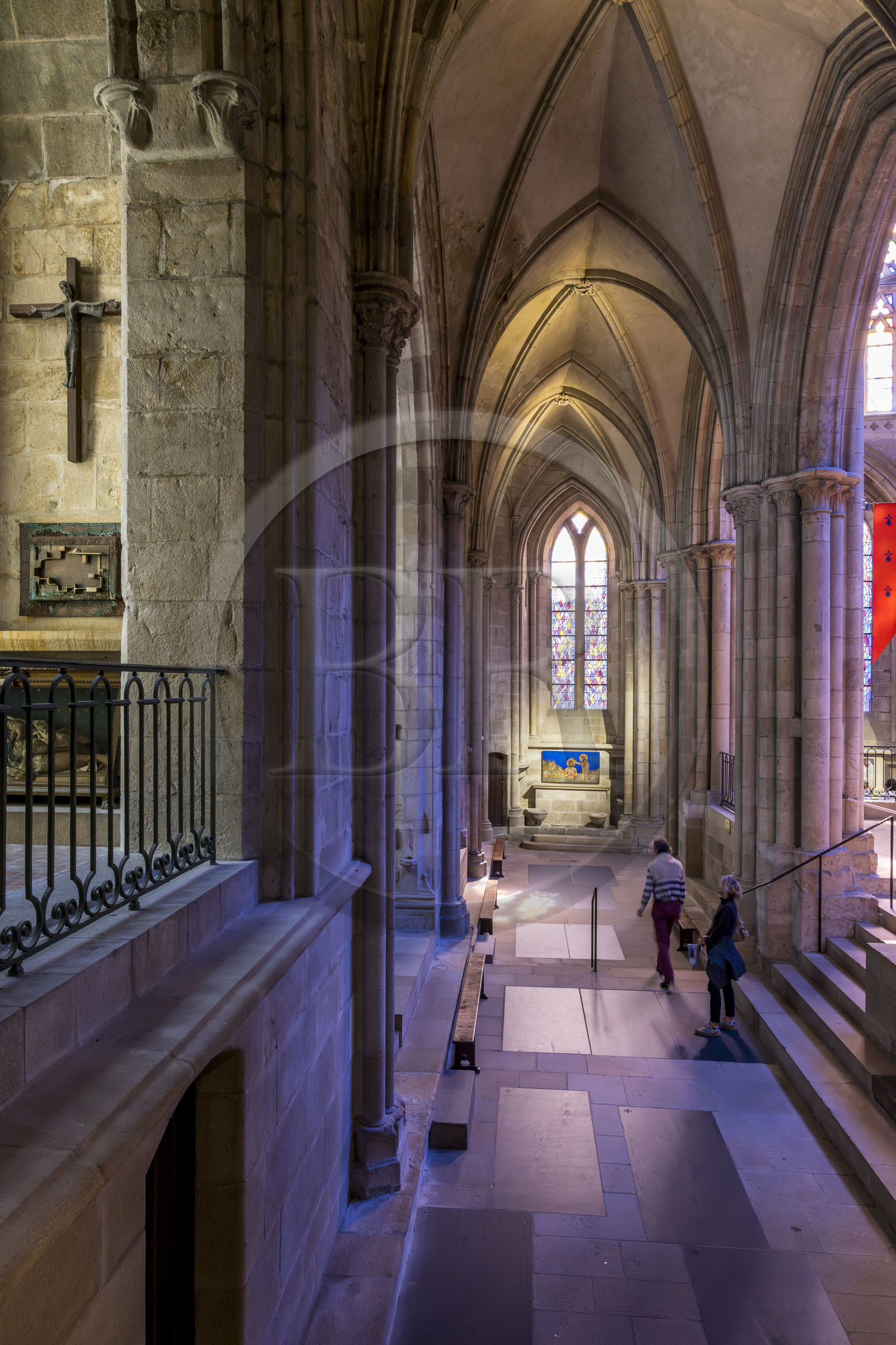 France, Ille-et-Vilaine (35), Côte d'Emeraude, Saint-Malo, Cathédrale Saint-Vincent de Saint-Malo