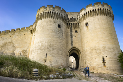 France (30), Gard, Villeneuve-lès-Avignon, Fort Saint André et ses remparts