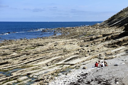 France, Pyrénées-Atlantiques (64), Pays-Basque, la Corniche Basque, Urrugne, la côte Atlantique vers Socoa France, Pyrenees Atlantiques, Basque Country coast, the Basque Corniche, Urrugne, the Atlantic coast towards Socoa