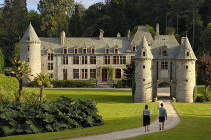 France, Manche (50), Cap de la Hague, château de Nacqueville