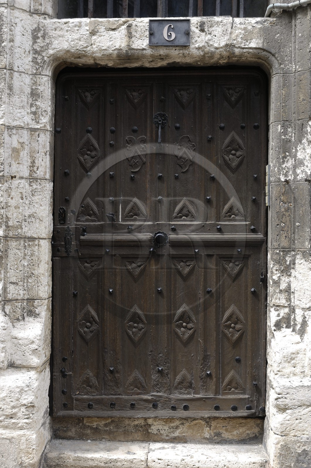 France, Loir et Cher (41), Blois, porte renaissance rue Pierre-de-Blois