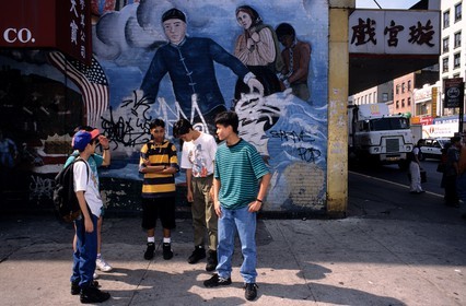 Etats-Unis, New York, Manhattan, Chinatown, dans Hester St