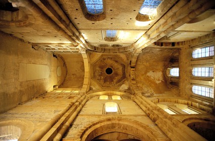 France, Saône-et-Loire (71), Mâconnais, ancienne abbaye de Cluny, clocher de l'eau bénite