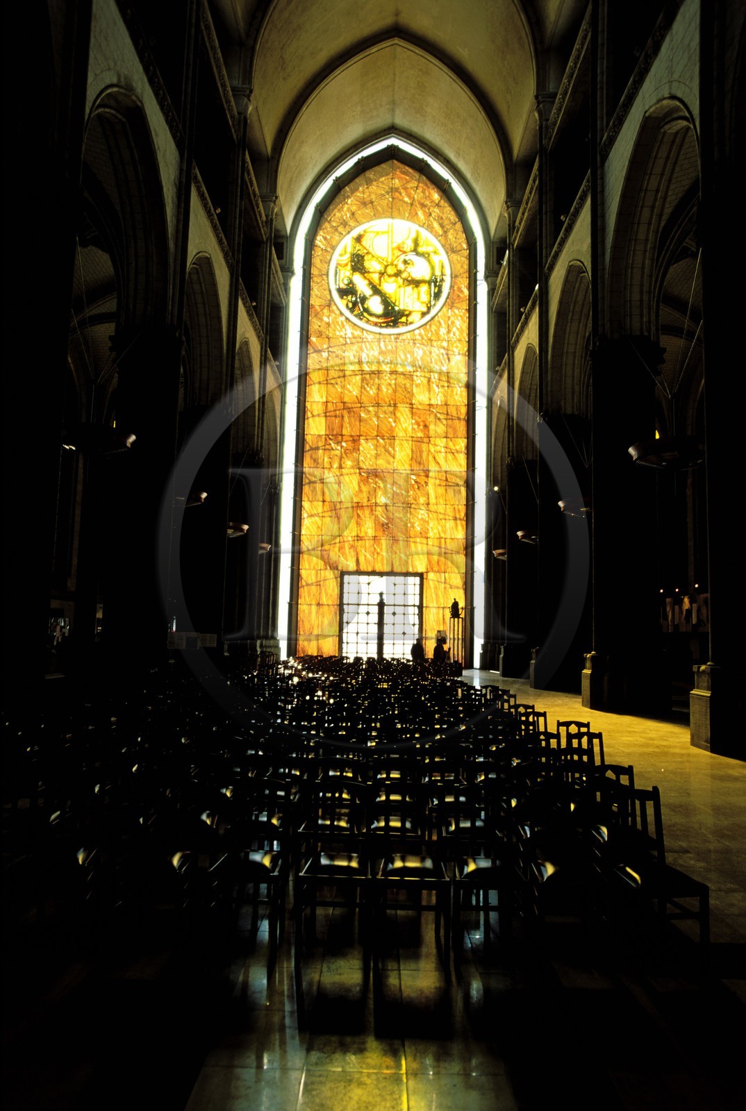 France, Nord (59), Lille, Vieux Lille, cathédrale Notre-Dame de la Treille