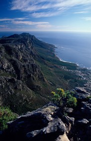 Afrique du Sud, région du Cap Occidental, la montagnes des 12 apôtres