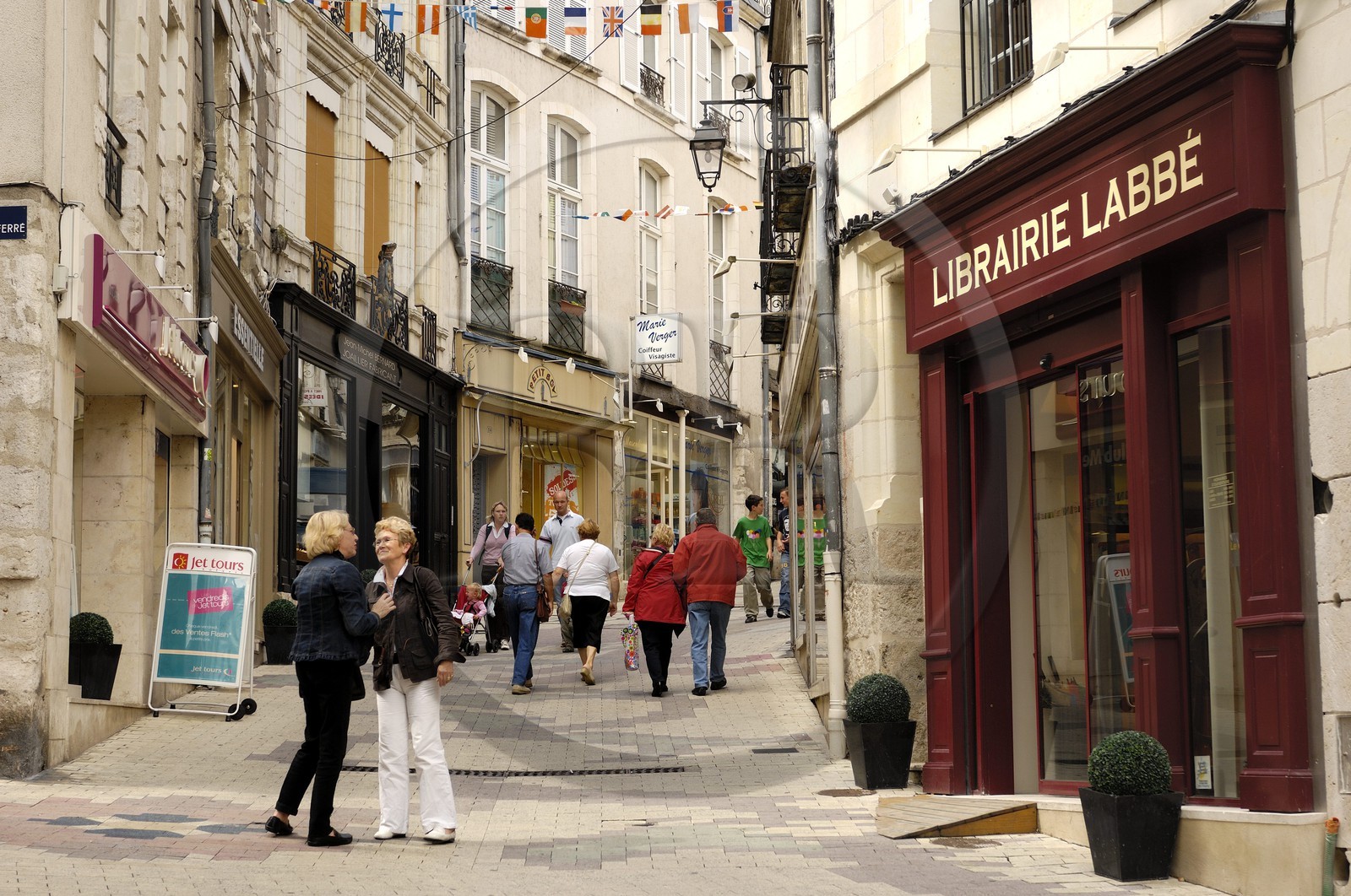France, Loir et Cher (41), Blois, rue (piétonne) de la Porte chartraine