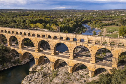 France, Gard (30),  (vue aérienne)