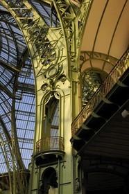 France, Paris (75), le Grand Palais, la coupole vitrée