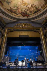 France, Loire-Atlantique (44), Nantes, quartier de Graslin, répétition d'un spectacle sur la scène du théâtre Graslin et opéra