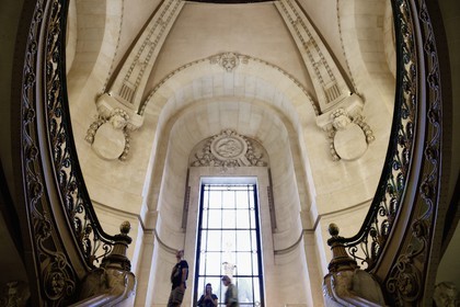 France, Paris (75), Grand Palais, grand escalier du musée