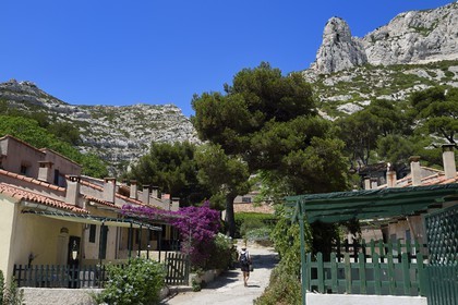 France, Bouches-du-Rhône (13), Marseille, Parc national des Calanques, Calanque de Sormiou (demande d'autorisation nécessaire avant publication)