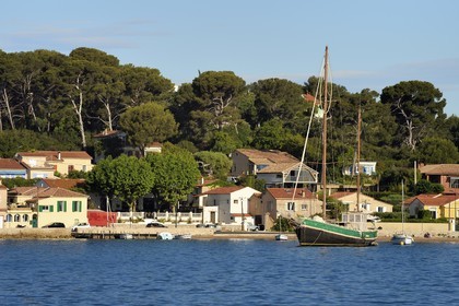 France, Var (83), la rade de Toulon, La Seyne-sur-Mer, la corniche Bonaparte