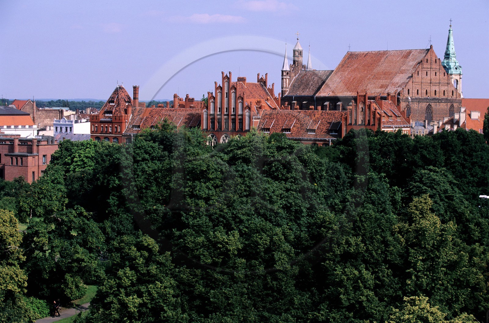 Pologne, Kujavie-Poméranie, ville de Torun, la vieille ville