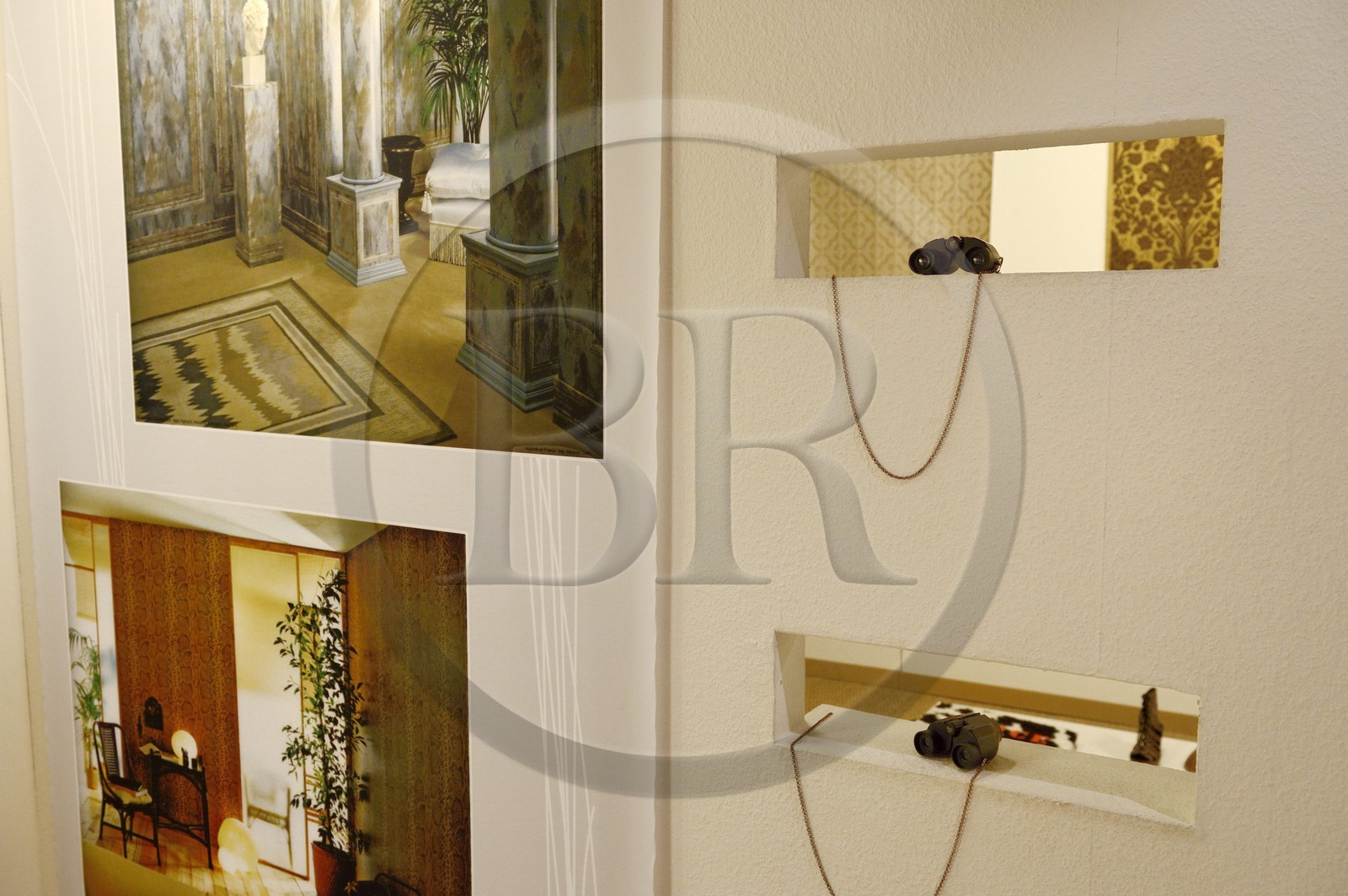 France, Haut-Rhin (68), Mulhouse,  Rixheim, musée du papier peint