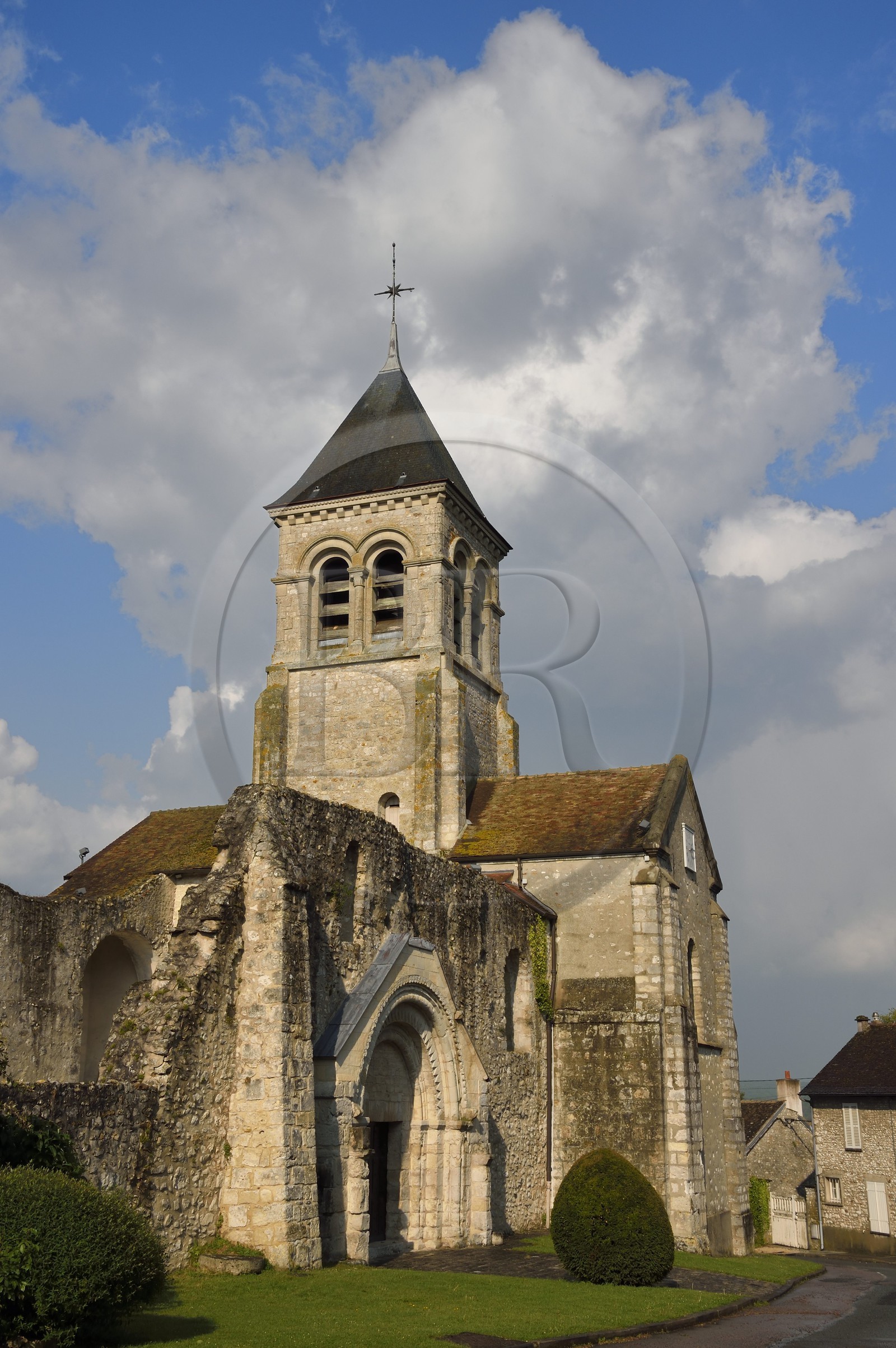 France, Yvelines (78), Montchauvet, l'église Sainte Marie-Madeleine