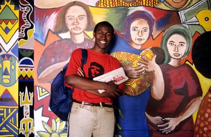 Afrique du Sud, Le Cap, étudiant de la Western Cape University