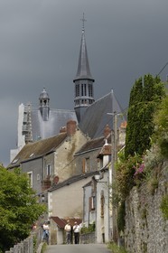 France, Indre-et-Loire (37), église de Montrésor