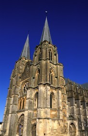 France, Ardennes (08), Mouzon, l'abbatiale Notre-Dame