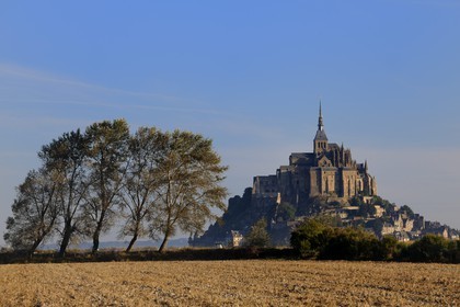 France, Manche (50), Mont-Saint-Michel, classé Patrimoine Mondial de l'UNESCO