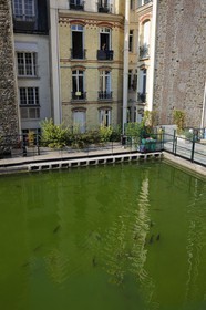 France, Paris (75), réservoir d'eau non potable de Passy ou de Copernic