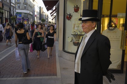 Irlande, Dublin, rue commercante du centre ville