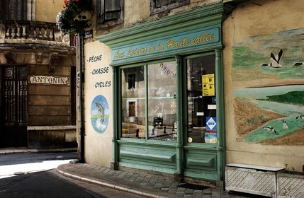 France, Aude (11), boutique de p