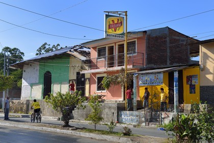 Nicaragua, Granada, quartier populaire dans le bas de la calle El Caimito