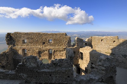 France, Aude (11), Pays Cathare, le château de Quéribus