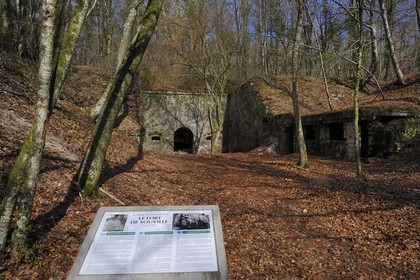 France, Meuse (55), région de Verdun, le Fort de Souville