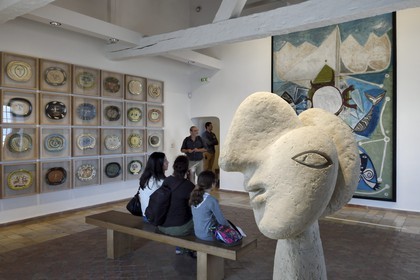 France, Alpes-Maritimes (06), Antibes, le Musée Picasso, exposition permanente des oeuvres de Picasso