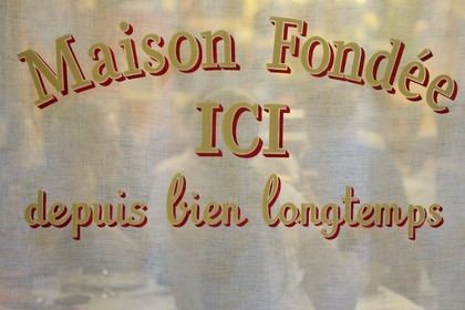 France, Rhône (69), Lyon, site historique classé Patrimoine Mondial de l'UNESCO, bouchon lyonnais le Café des Fédérations rue Major Martin