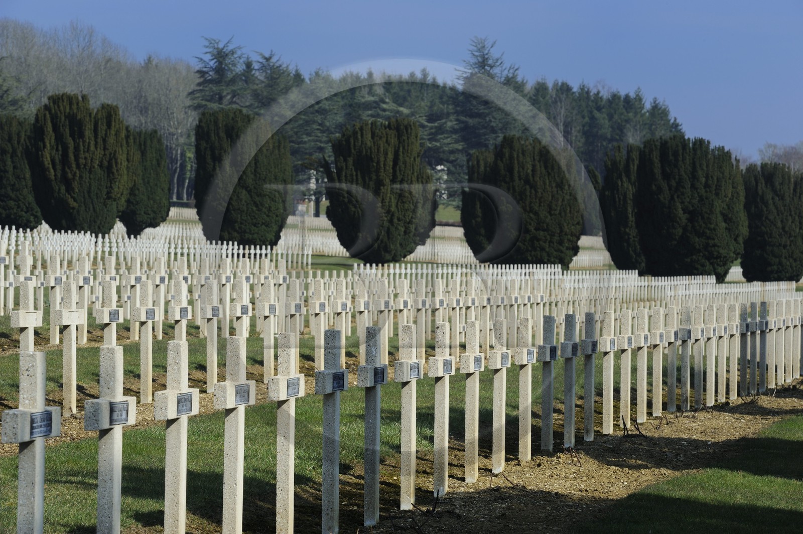 France, Meuse (55), Douaumont, bataille de Verdun, ossuaire de Douaumont, nécropole nationale