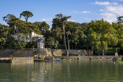France, Loire-Atlantique (44), Pornic, le chic quartier de Gourmalon