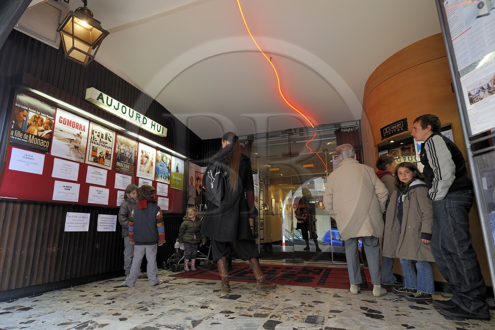 France, Paris (75), la butte monmartre, le cinema studio 28