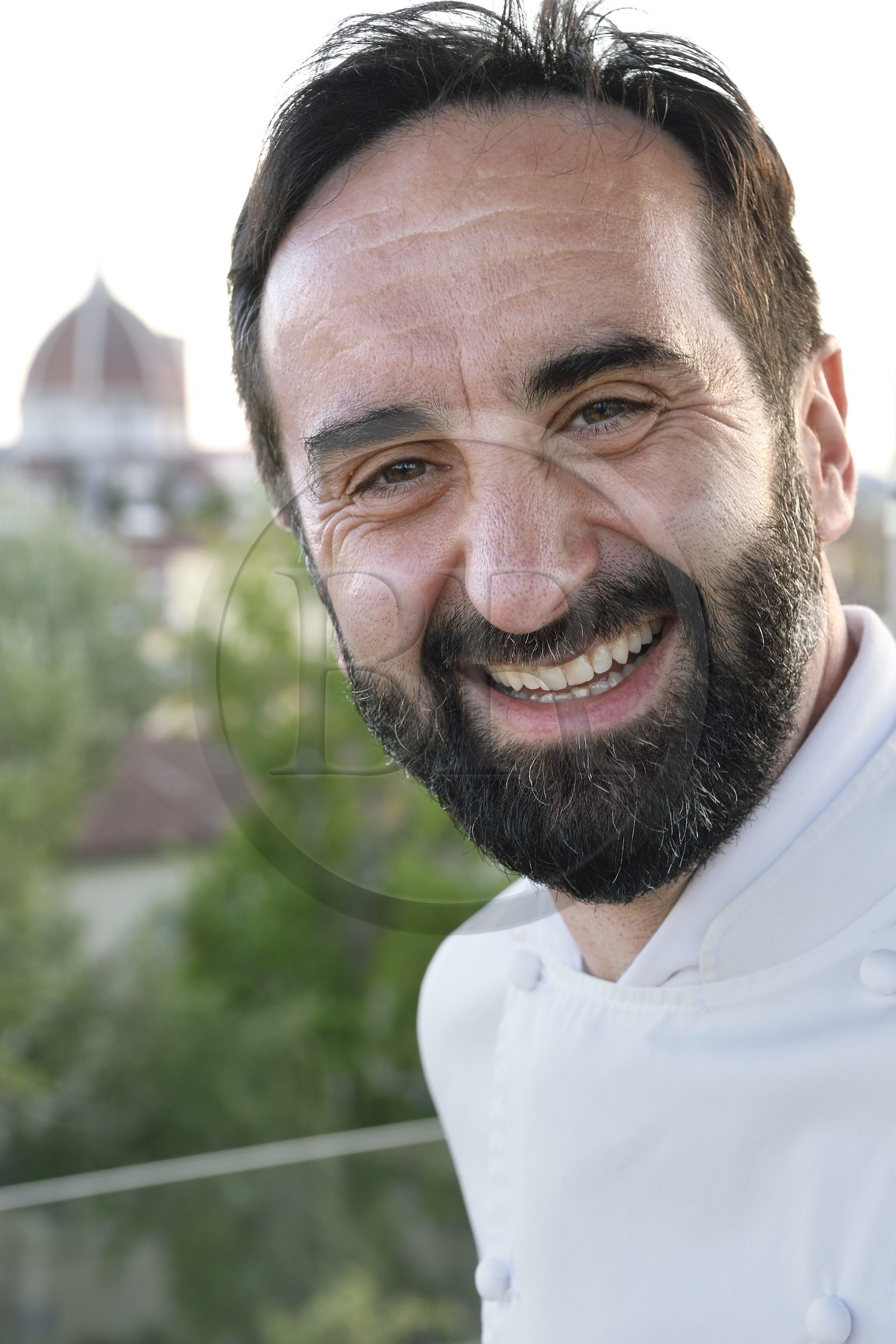 Italie, Toscane, Florence, centre historique classé Patrimoine Mondial de l'UNESCO, Palazzo Della Gherardesca, palace 5 étoiles Four Seasons Hotel Firenze, le chef étoilé Michelin Vito Mollica