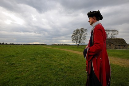 Royaume-Uni, Ecosse, région des Highlands, Inverness, champ de bataille de Culloden et soldat anglais