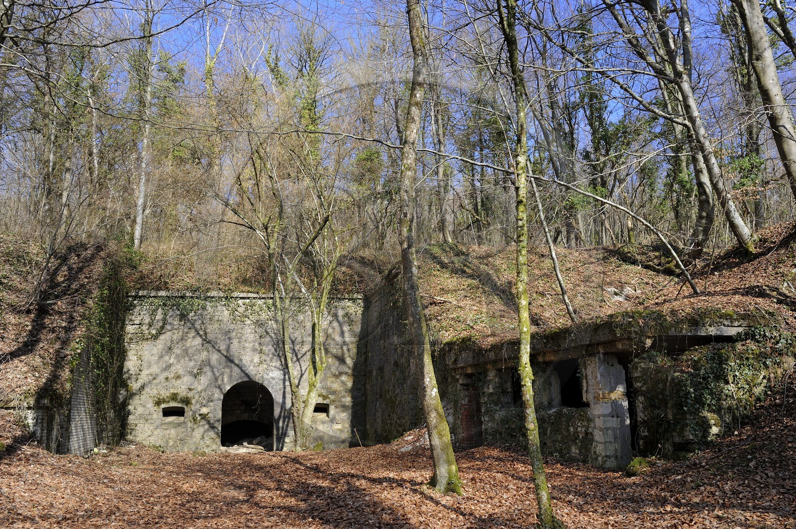 France, Meuse (55), région de Verdun, le Fort de Souville