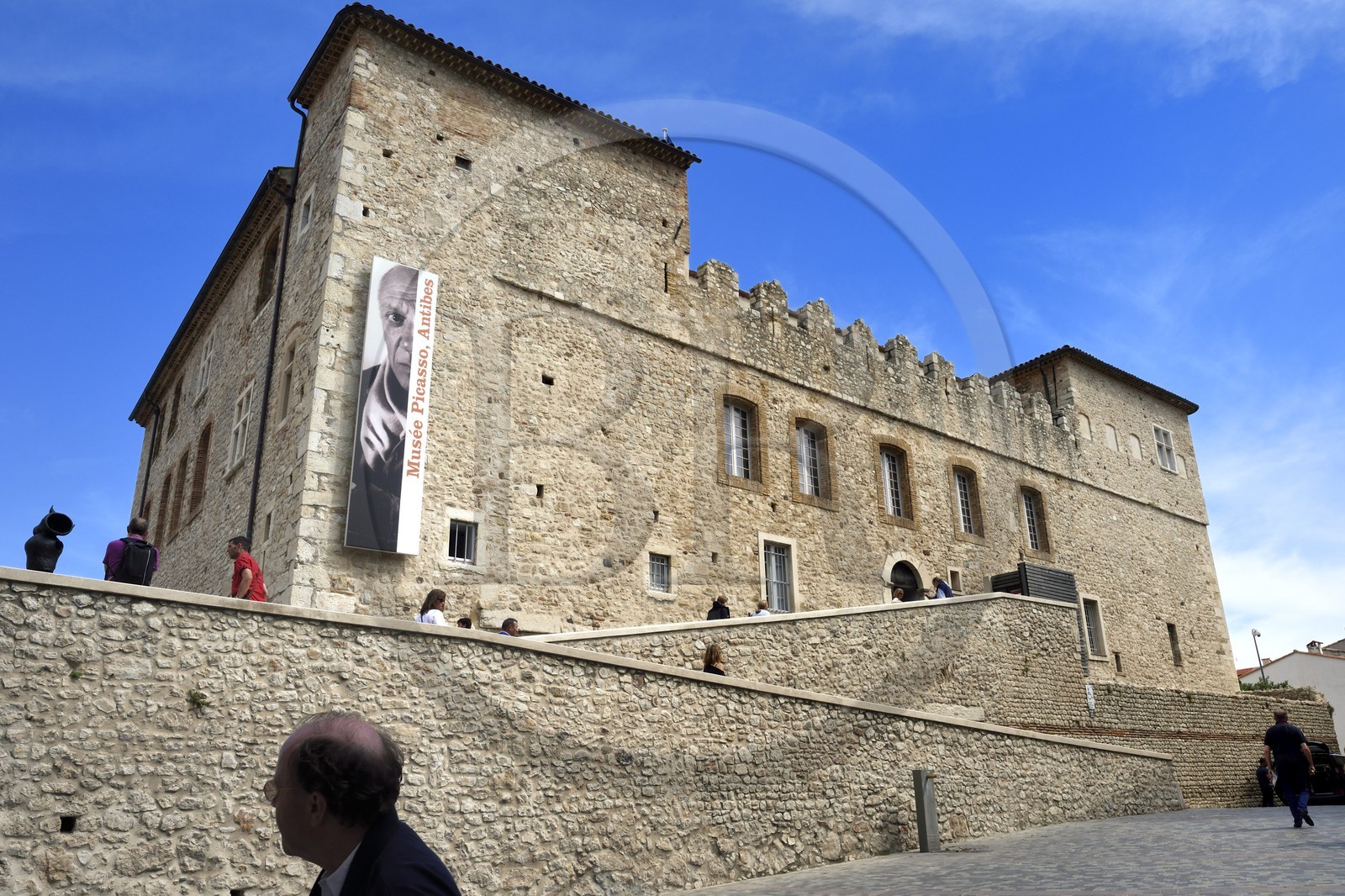 France, Alpes-Maritimes (06), Antibes, le Musée Picasso dans le Chateau Grimaldi