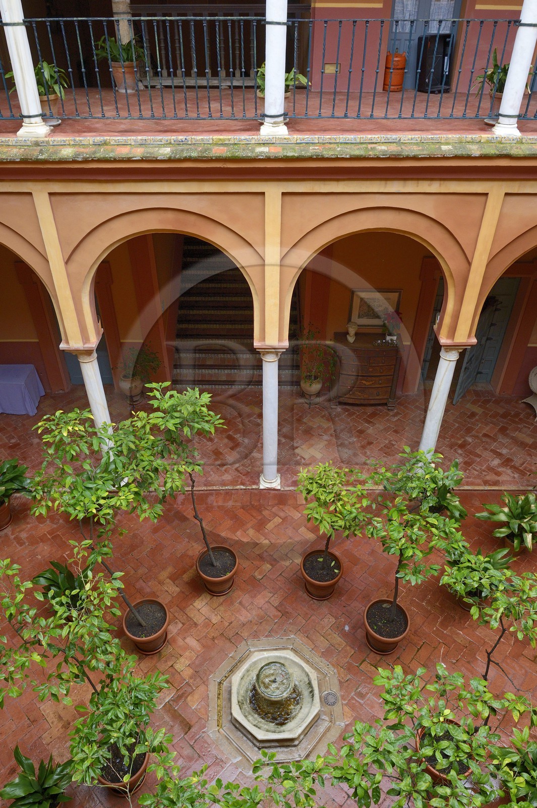 Espagne, Andalousie, province de Séville, Carmona, hotel Casa de Carmona