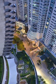 Panama, Panama City, quartier de gratte-ciels de Punta Colon