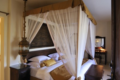 Tanzanie, archipel de Zanzibar, île de Unguja (Zanzibar), côte Sud-Est, Bwejuu, le luxueux Baraza Resort & Spa