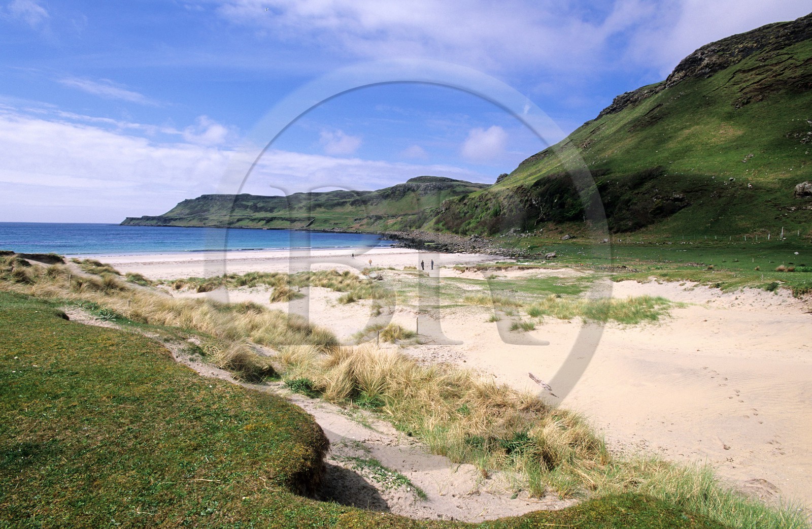 Royaume-Uni, Ecosse, région des Highlands, les Hébrides, île de Mull, plage de sable blanc de Calgary
