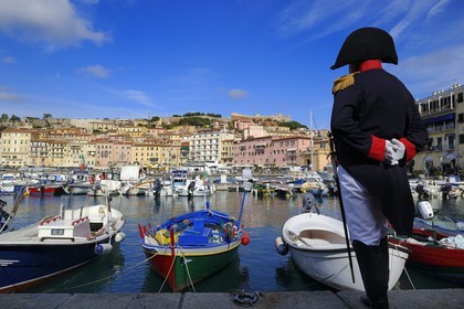 Italie, Toscane, l’Ile d’Elbe, Portoferraio, le port